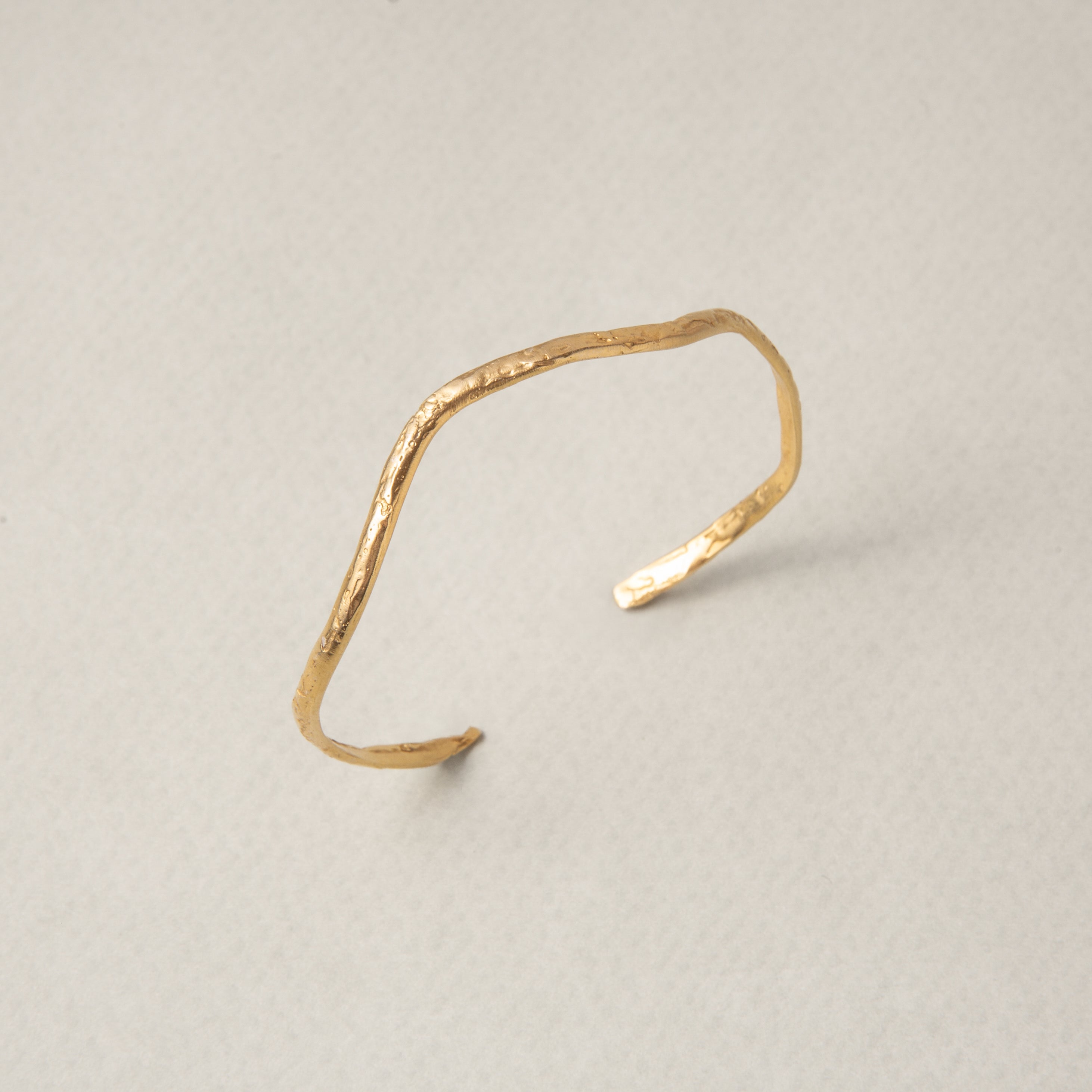 Molten Thin Bangle