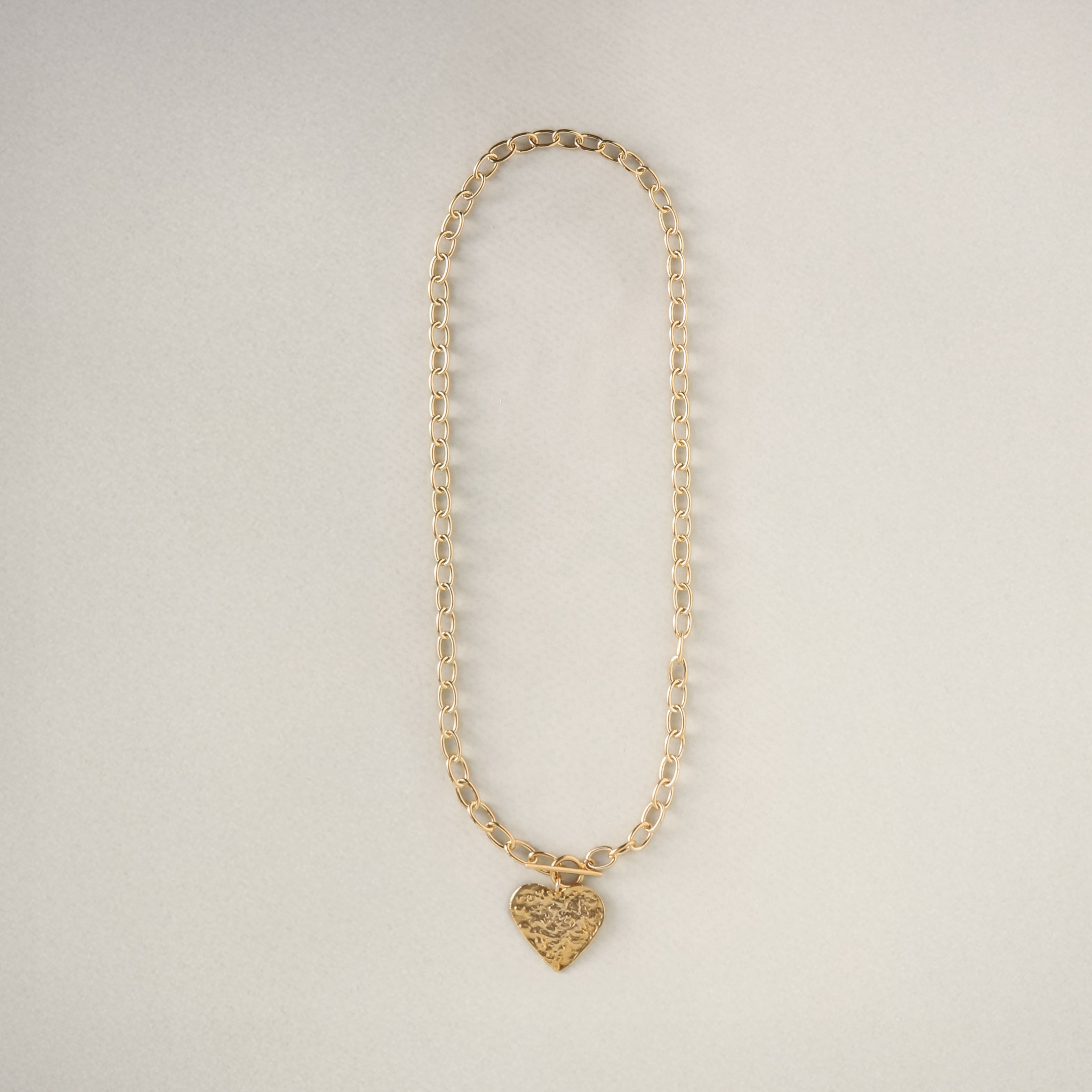 Melted Heart Necklace