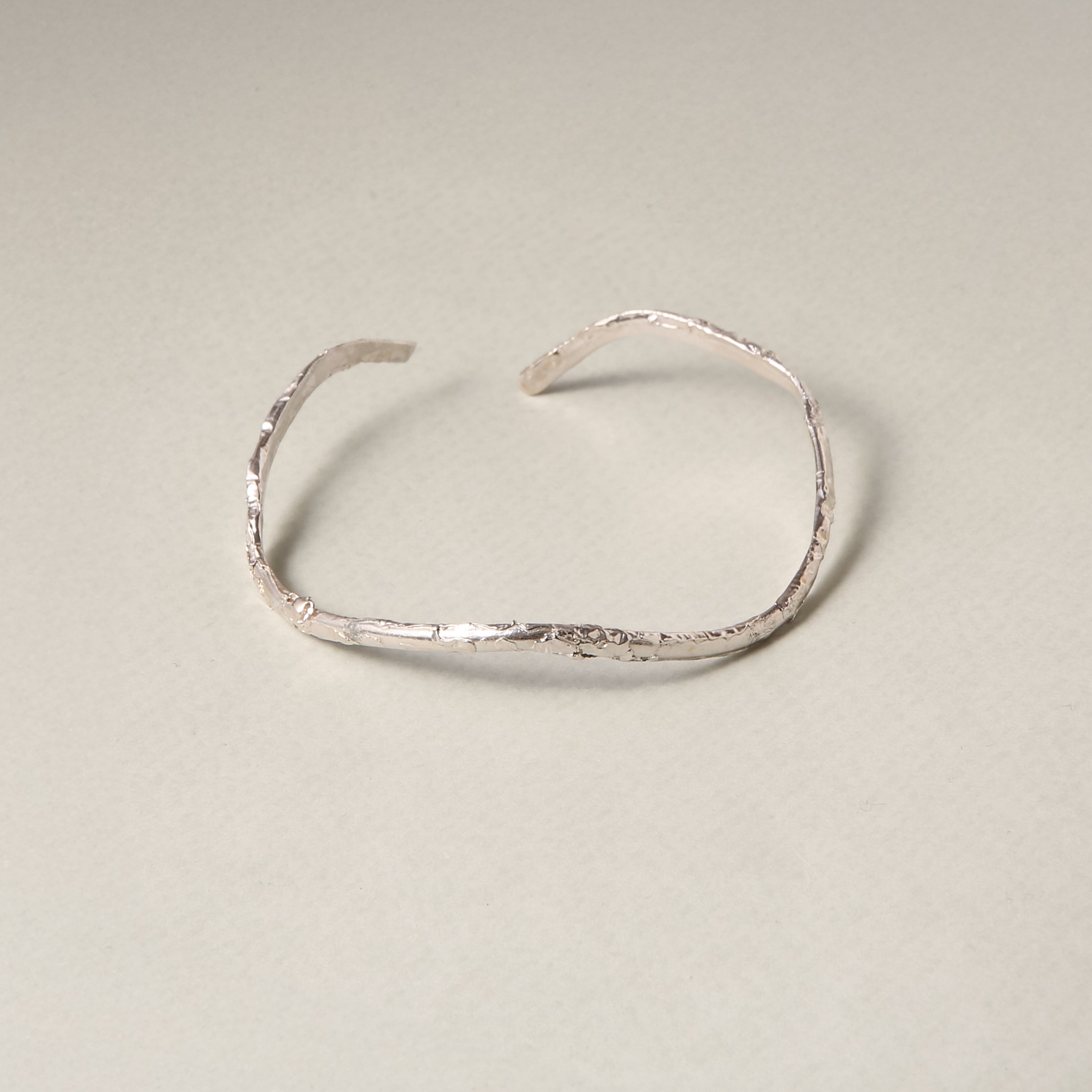 Molten Thin Bangle