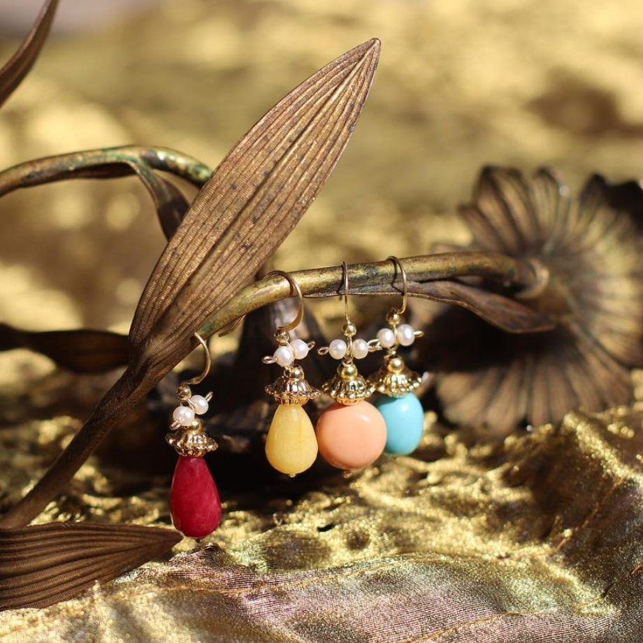 Byzantine Drop Earrings