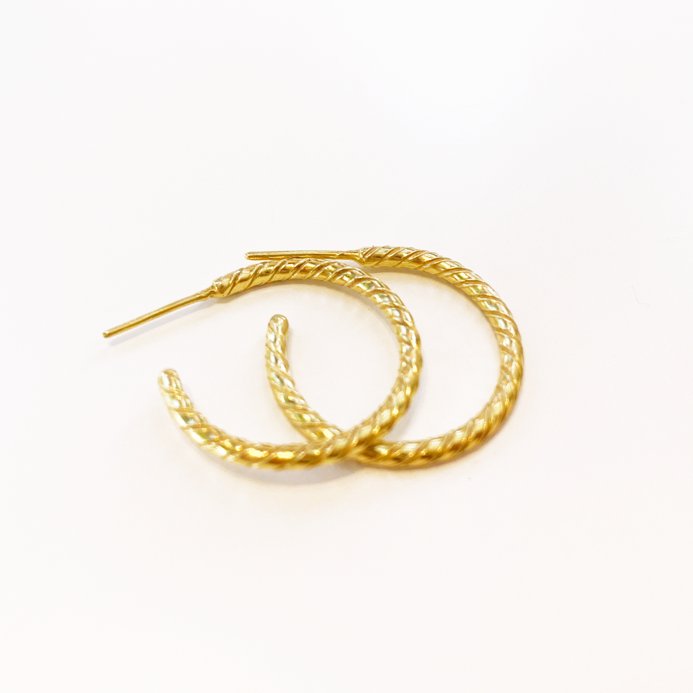 Textured Hoops