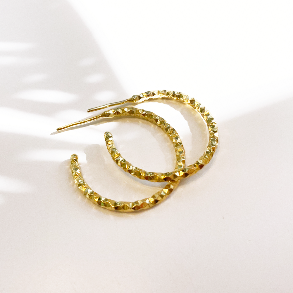Textured Hoops