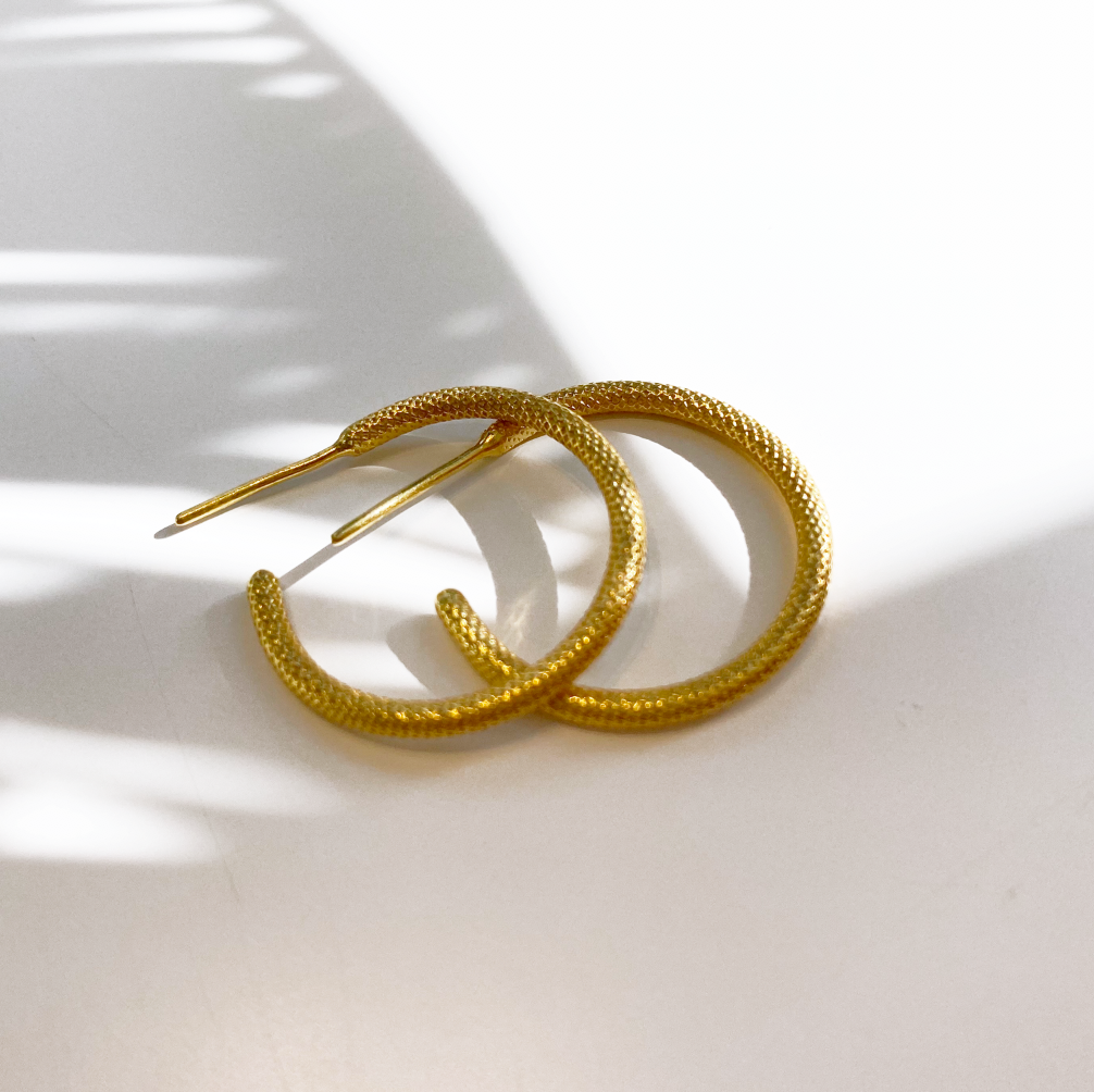 Textured Hoops