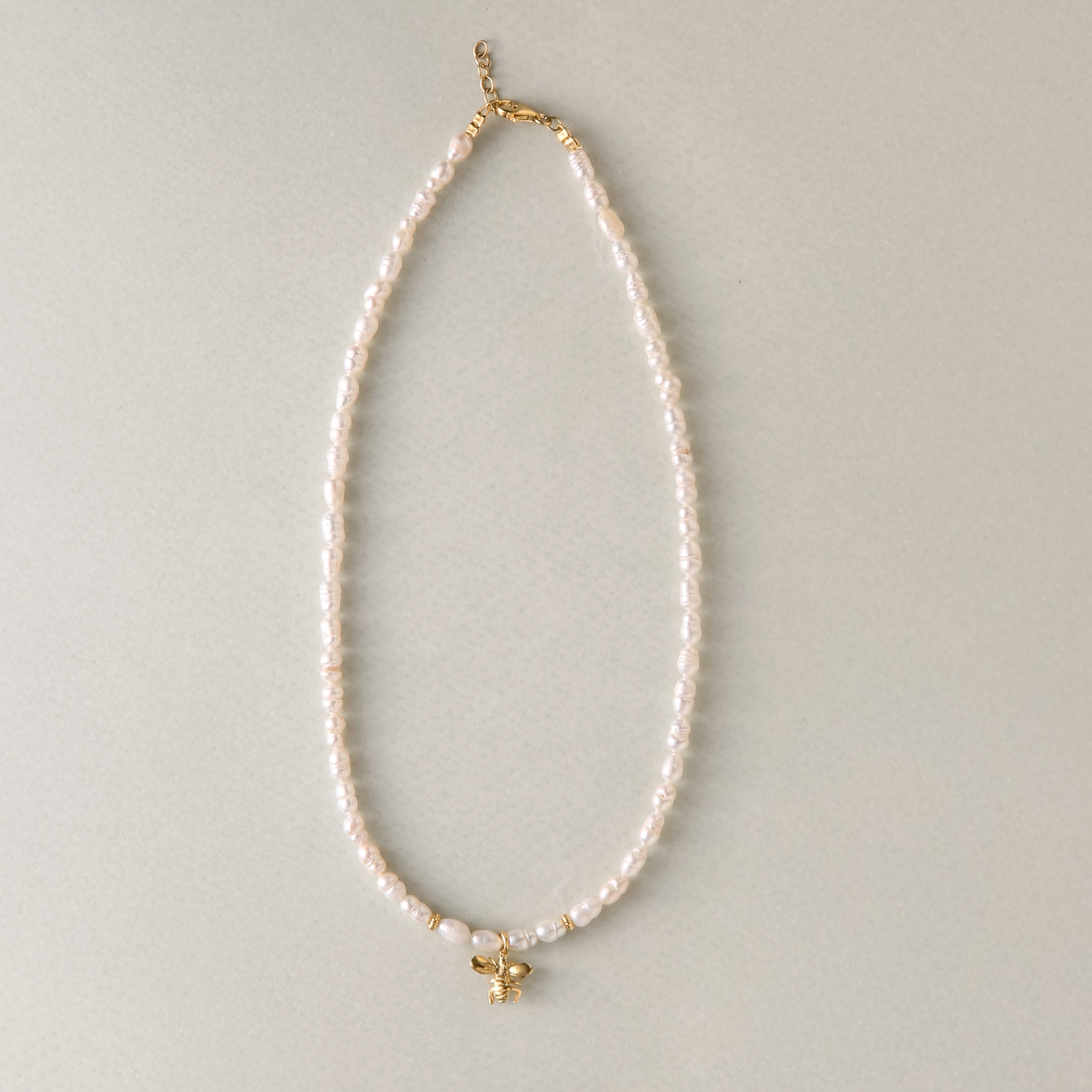 Bee Stone Necklace