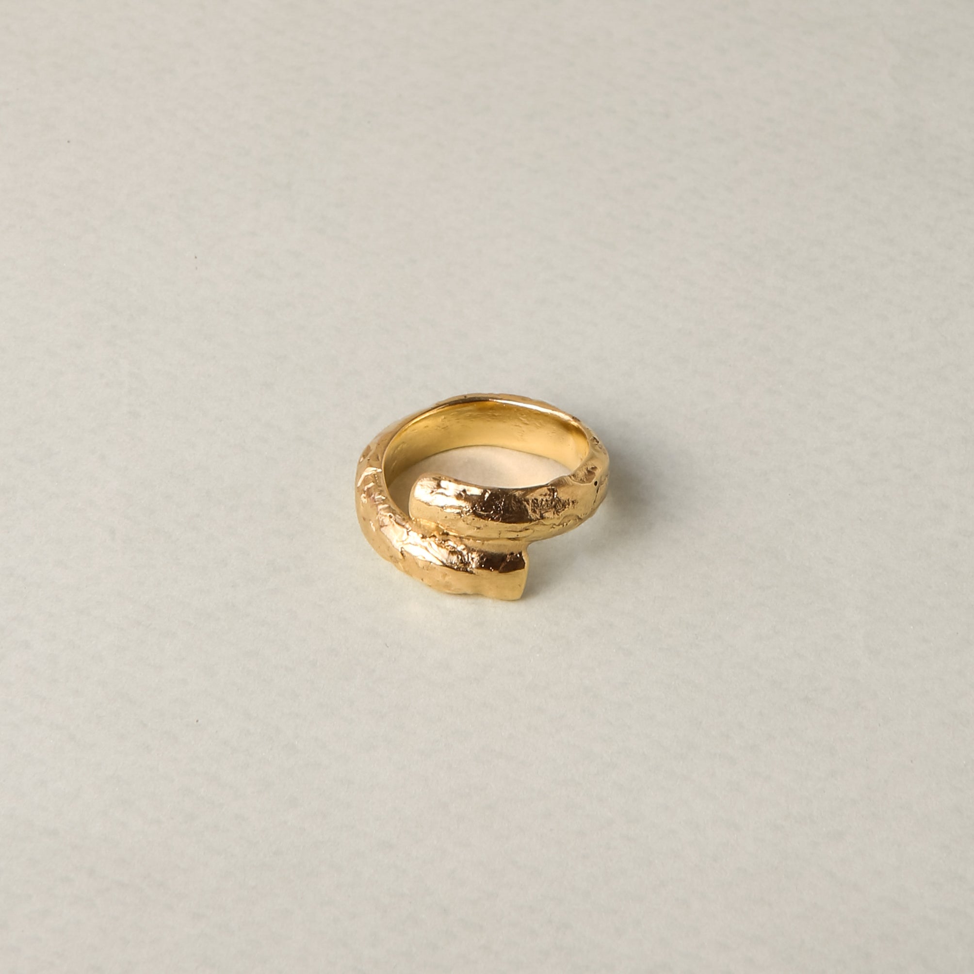 Molten Puzzle Ring Thick