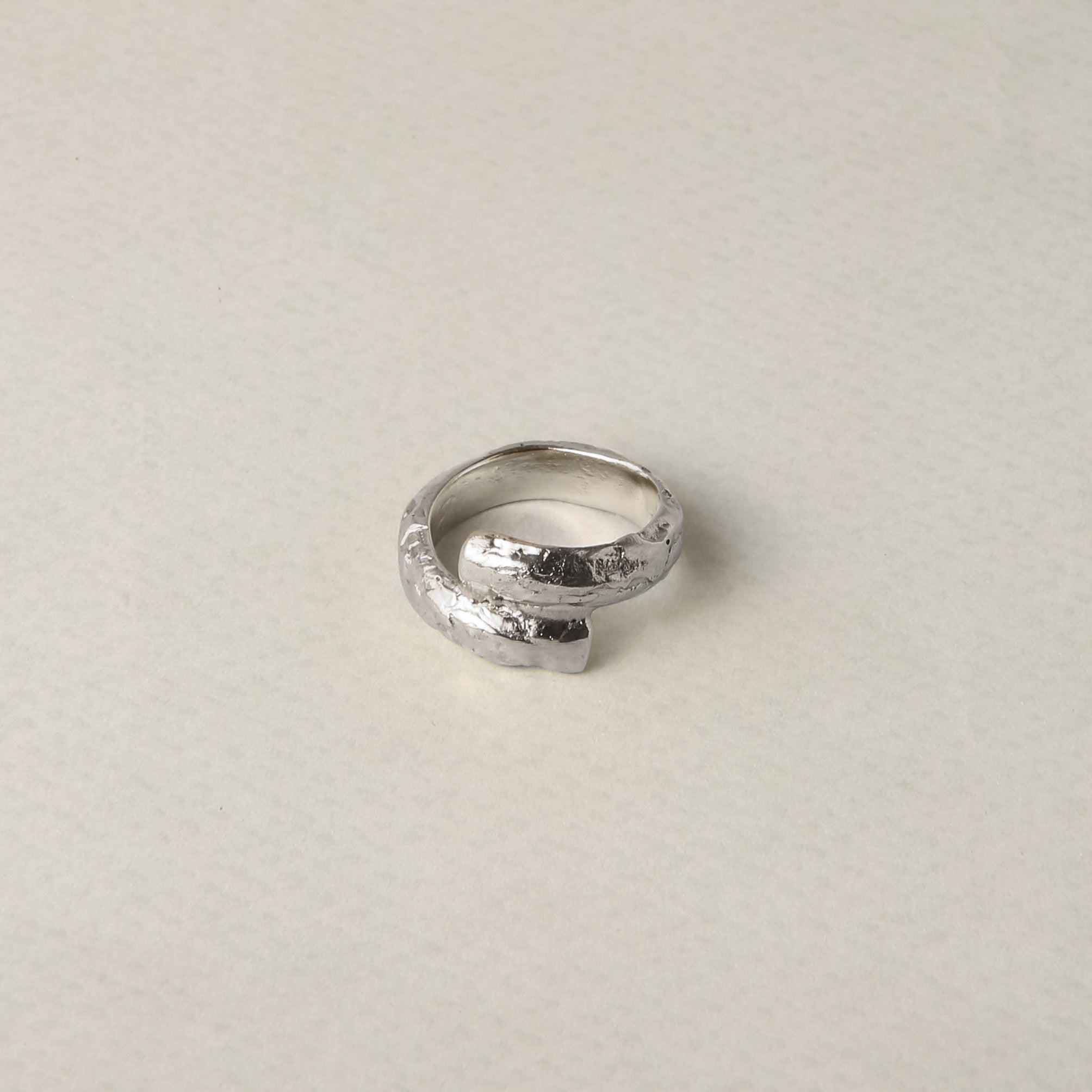 Molten Puzzle Ring Thick
