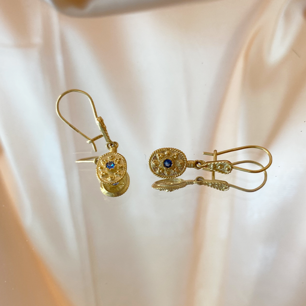 Byzantine Drop Earrings