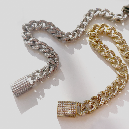 Zircon Classic Chain Bracelet