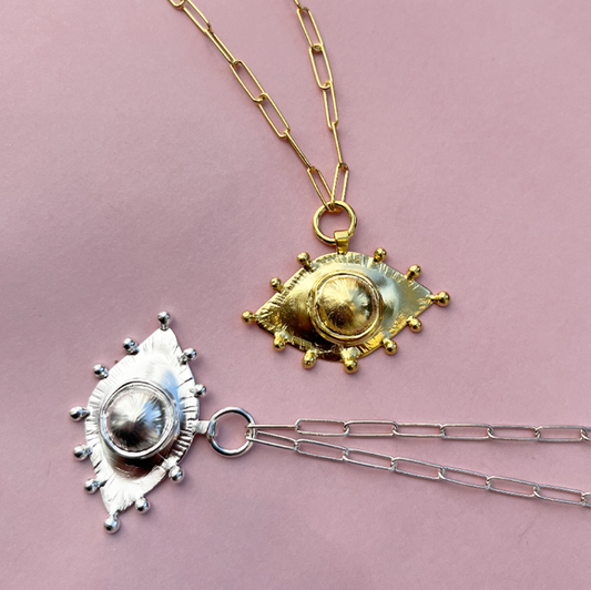 Dome Eye Necklace